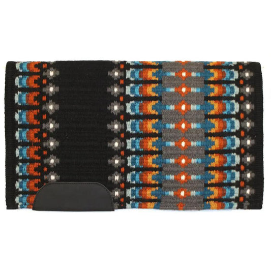 Mayatex Scout 40x34 Custom Show Saddle Blanket NZ Wool Hand Woven by Mayatex
