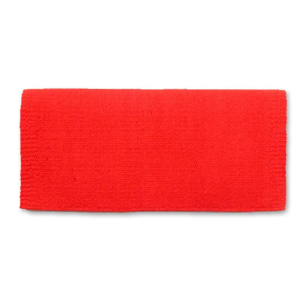 Mayatex San Juan Solid Coral Saddle Blanket 36x34 New Zealand Wool by Mayatex