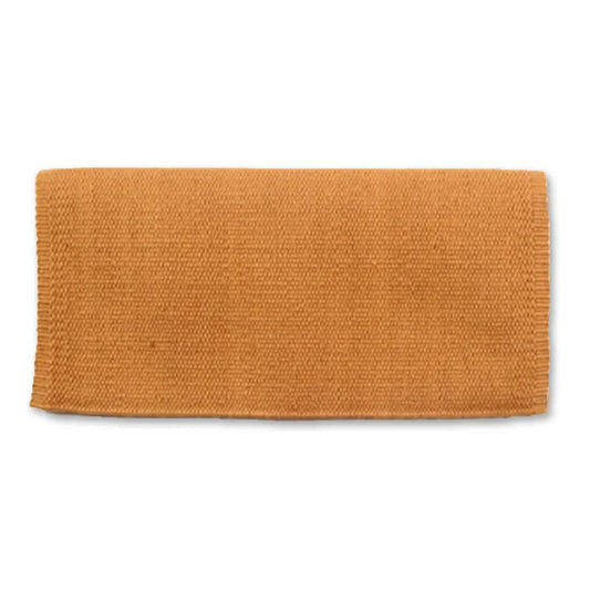 Mayatex San Juan Solid Honey Saddle Blanket Wool 36x34 New Zealand by Mayatex