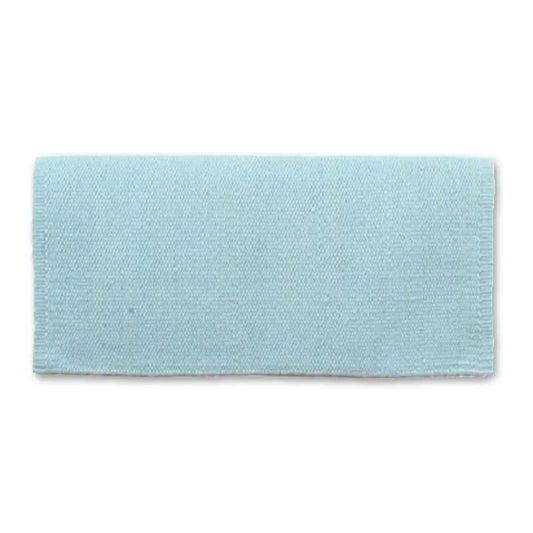 Mayatex San Juan Solid Saddle Blanket Mint Green 36x34 Inches 100 Percent New Zealand Wool by Mayatex