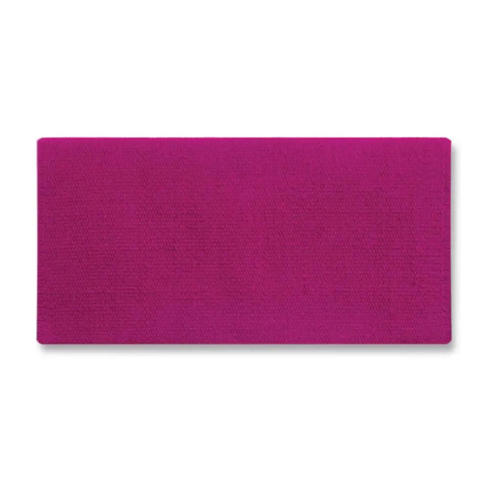 Mayatex San Juan Solid Saddle Blanket Raspberry 36x34 100 Percent New Zealand Wool Fabric by Mayatex