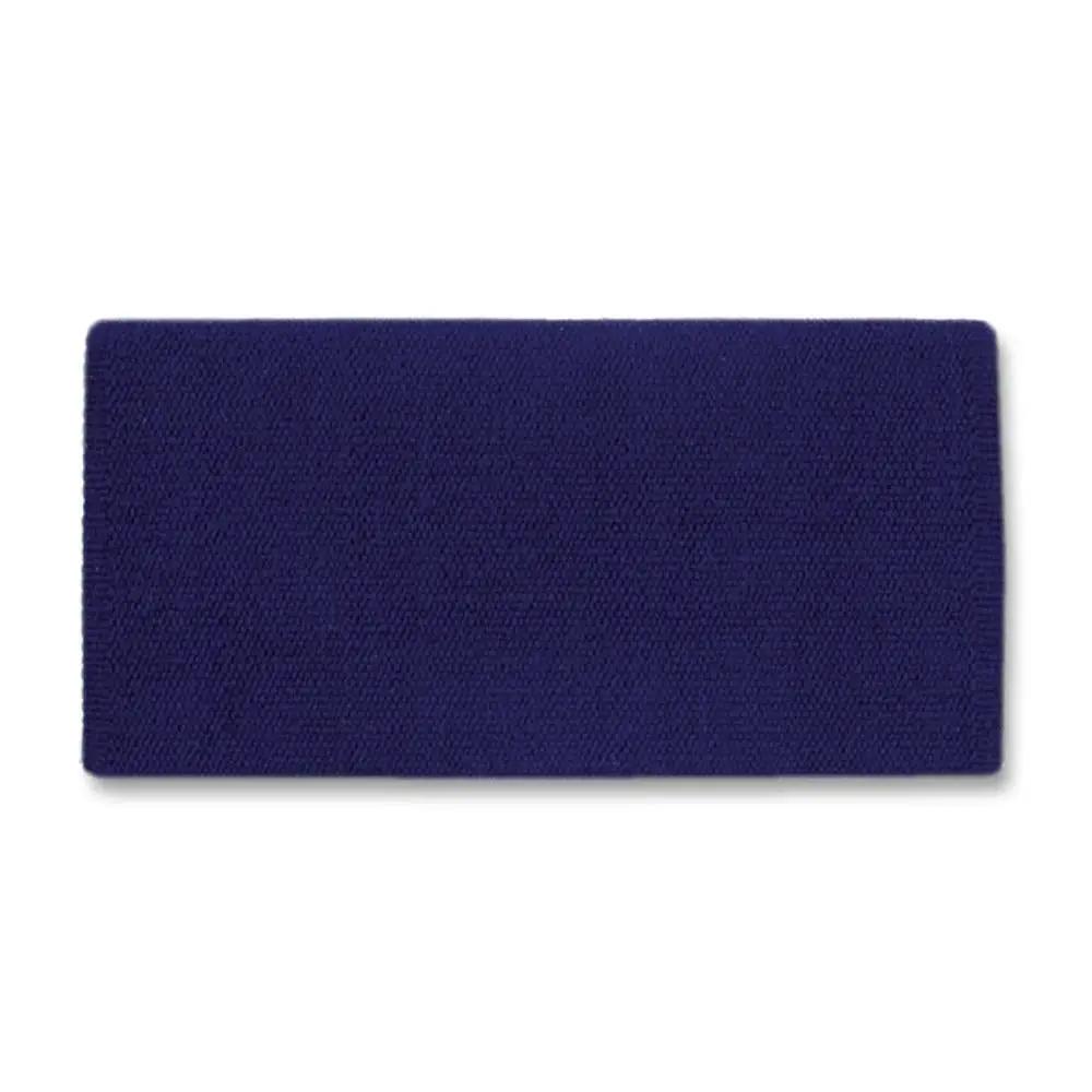 Mayatex San Juan Solid Indigo Saddle Blanket 36x34 New Zealand Wool by Mayatex