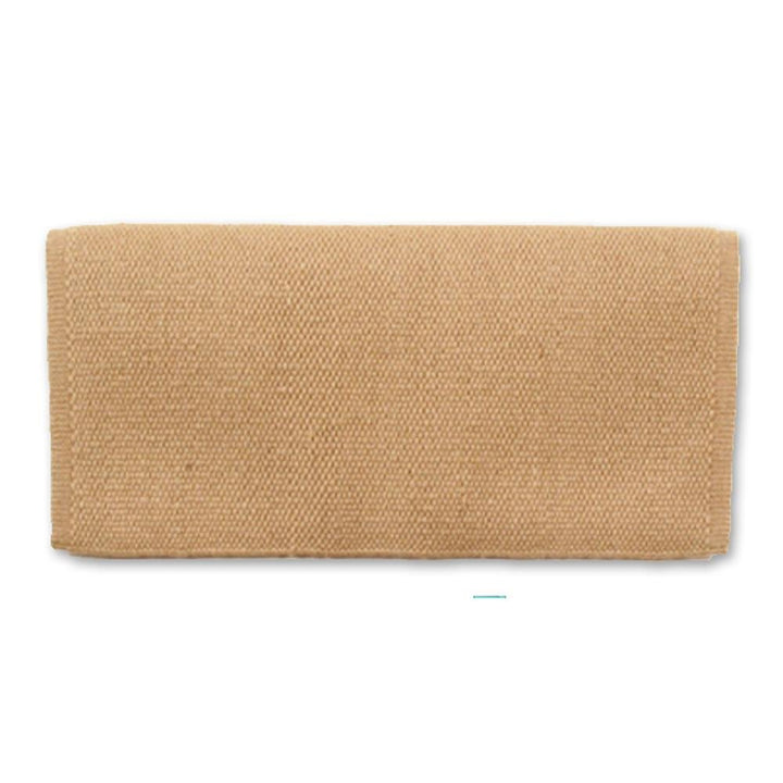 Mayatex San Juan Solid New Zealand Wool Saddle Blanket Sand 34X30 by Mayatex