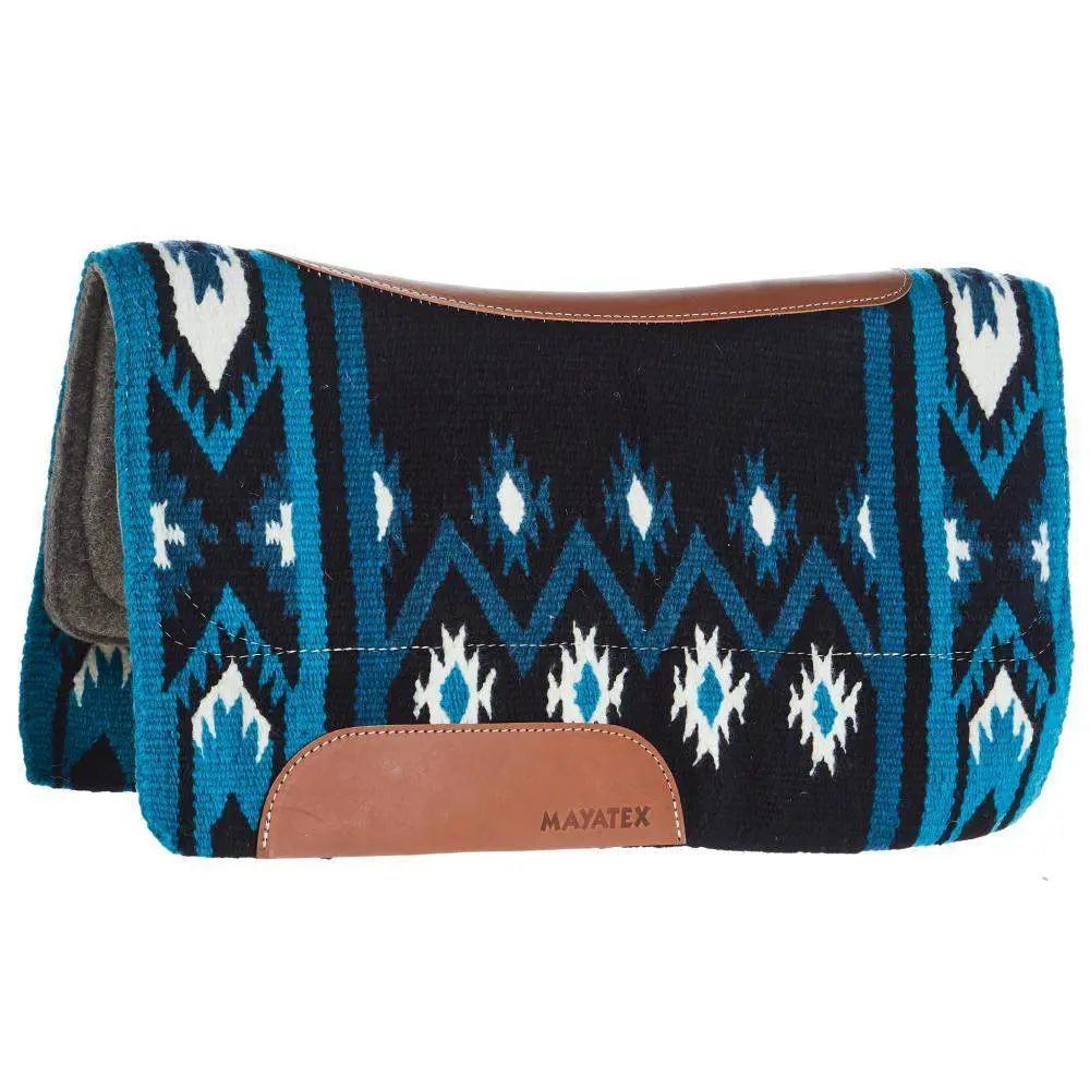 Mayatex Phoenix Blanket Top Premium Contoured Felt Saddle Pad Pure New Zealand Wool 38X34 Inch by Mayatex