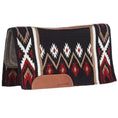 Load image into Gallery viewer, Mayatex Phoenix Blanket Top Contoured Felt Saddle Pad 38 by 34 Inches New Zealand Wool Coffee by Mayatex
