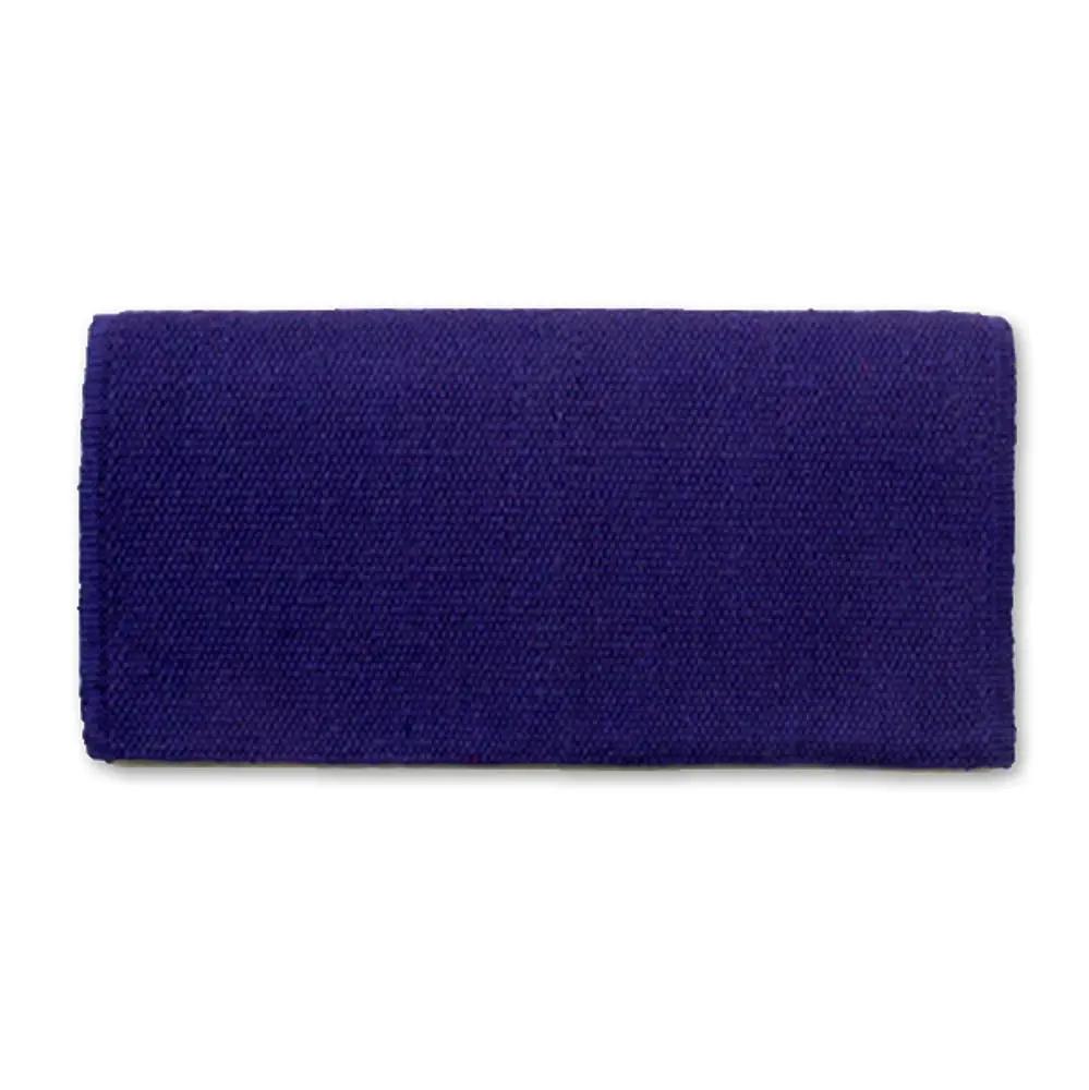 Mayatex San Juan Solid Show Purple 100 Percent New Zealand Wool Saddle Blanket 38 By 34 Inches Oversized by Mayatex