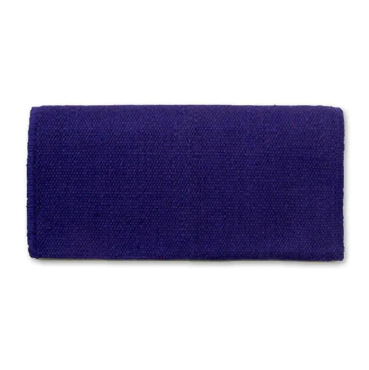 Mayatex San Juan Solid Show Purple 100 Percent New Zealand Wool Saddle Blanket 38 By 34 Inches Oversized by Mayatex