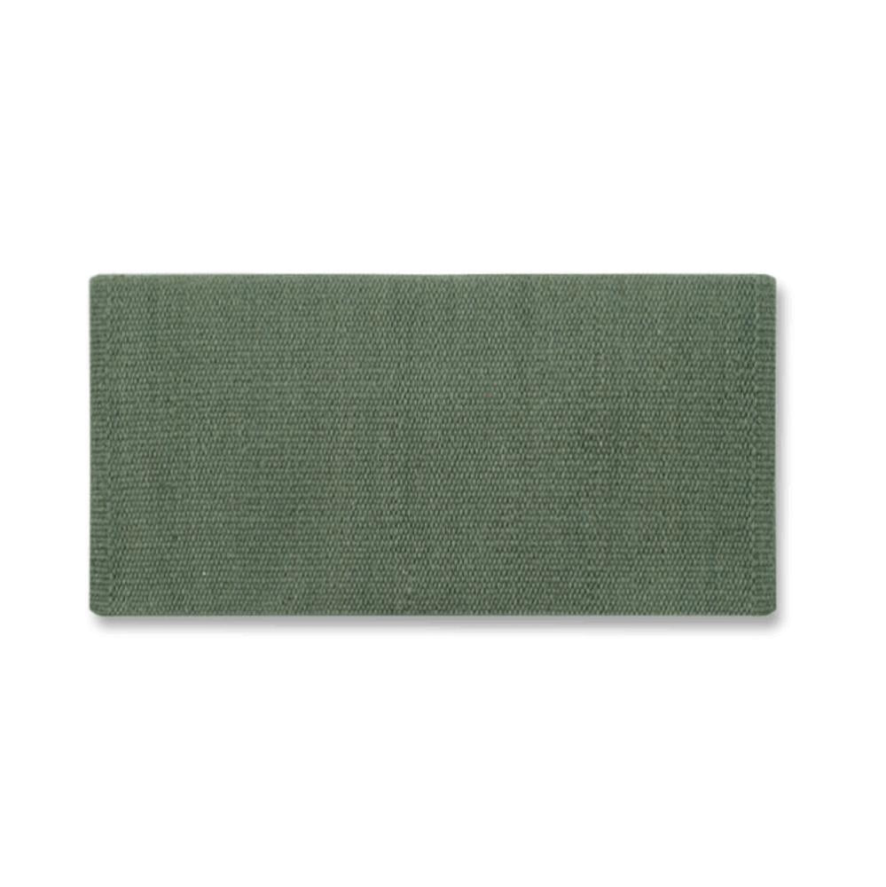 Mayatex Solid Sage Oversized Saddle Blanket 38x34 New Zealand Wool by Mayatex