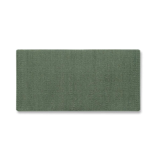 Mayatex Solid Sage Oversized Saddle Blanket 38x34 New Zealand Wool by Mayatex