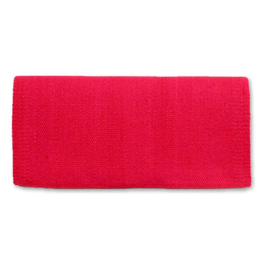 Mayatex San Juan Solid Saddle Blanket Fandango Pink 100 New Zealand Wool Oversized Drop 38 x 34 by Mayatex