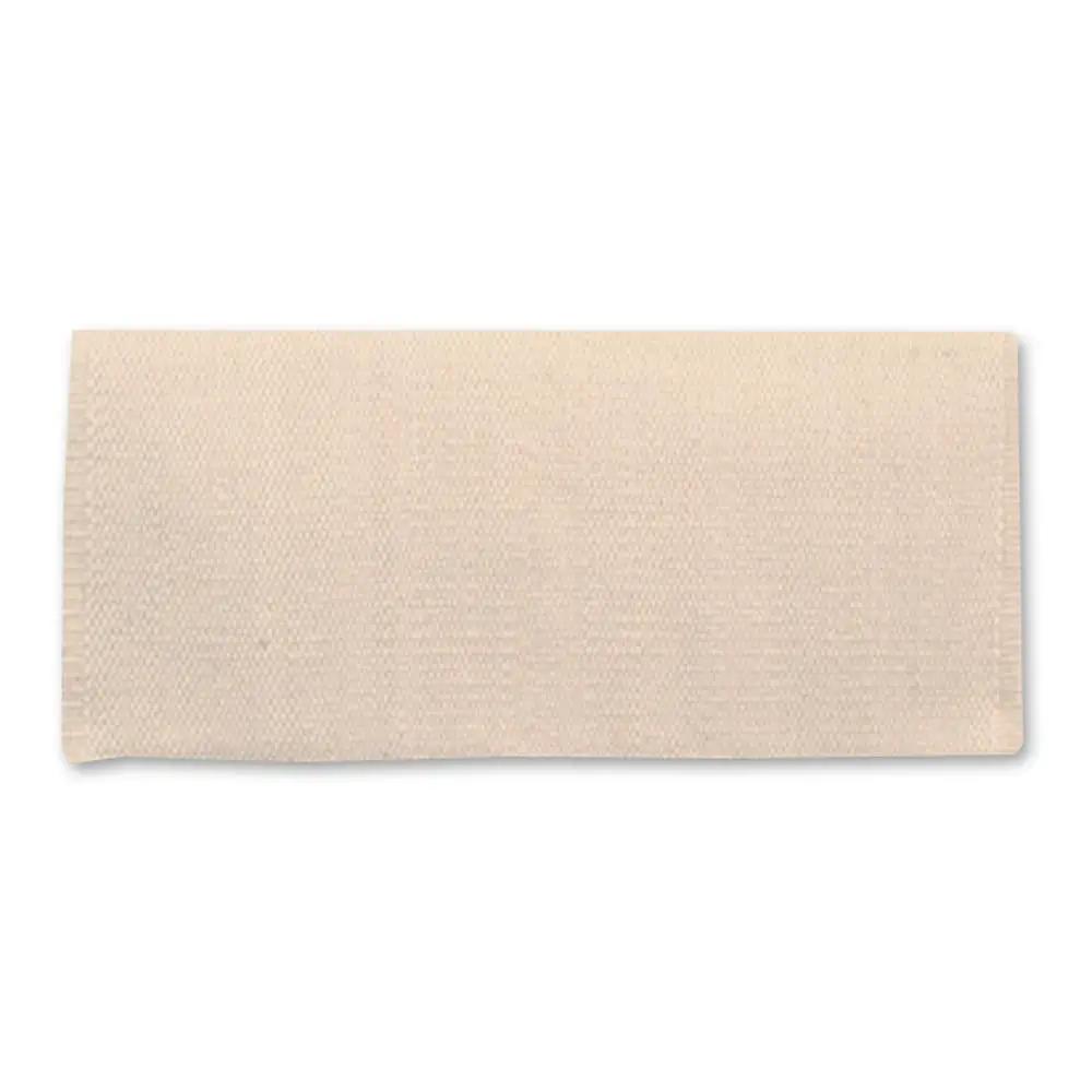 Mayatex San Juan Solid New Zealand Wool Saddle Blanket Cream 24x24 Inch Size For Pony by Mayatex