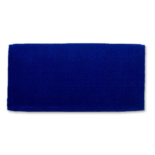 Mayatex San Juan Pony Solid Saddle Blanket 24 By 24 Royal Blue New Zealand Wool Equestrian Show Riding Gear by Mayatex
