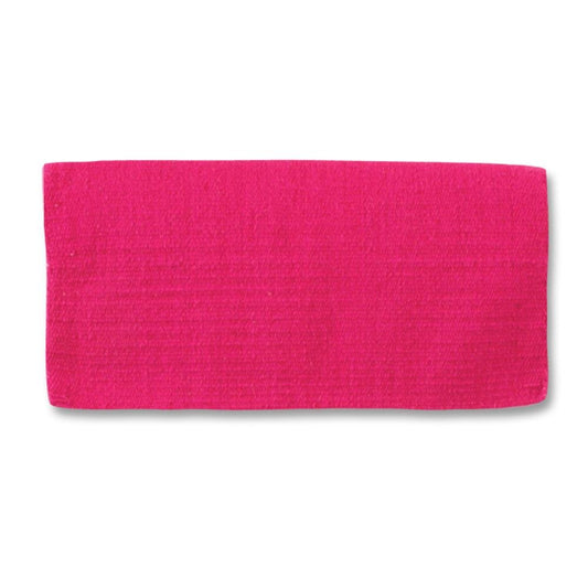 Mayatex San Juan Pony Saddle Blanket Fuchsia New Zealand Wool 24x24 by Mayatex
