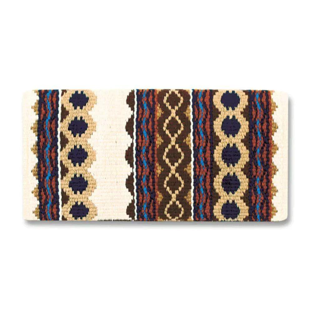 Mayatex Riverland Navajo Wool Saddle Blanket New Zealand 36x34 by Mayatex