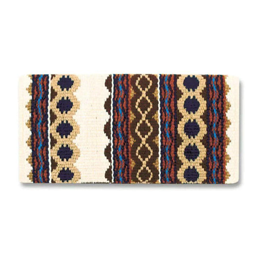 Mayatex Riverland Navajo Wool Saddle Blanket New Zealand 36x34 by Mayatex