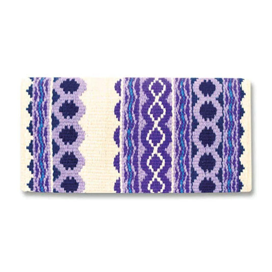 Mayatex Riverland New Zealand Wool Saddle Blanket Vibrant Navajo Pattern 36 by 34 inches by Mayatex