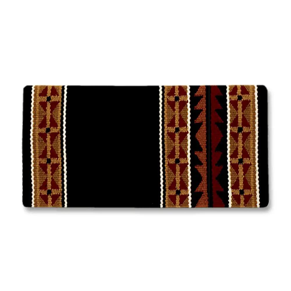 Mayatex Mojave Saddle Blanket 34x36 New Zealand Wool Navajo Pattern by Mayatex