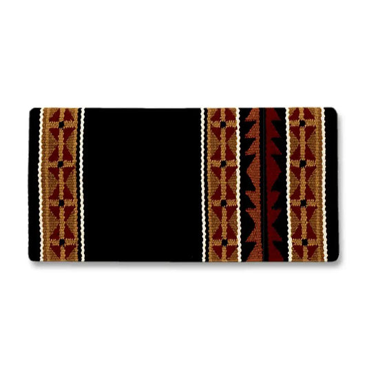 Mayatex Mojave Saddle Blanket 34x36 New Zealand Wool Navajo Pattern by Mayatex