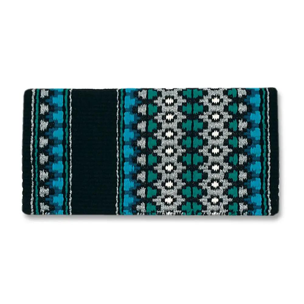 Mayatex Starlight Saddle Blanket 40x34 Inch New Zealand Wool Blend With Navajo Designs by Mayatex