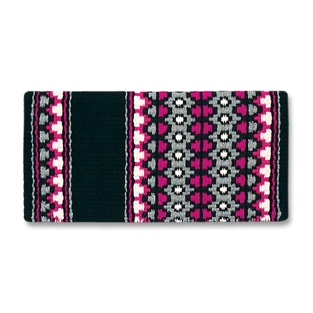 Mayatex Starlight 40x34 Saddle Blanket New Zealand Wool Navajo Design by Mayatex