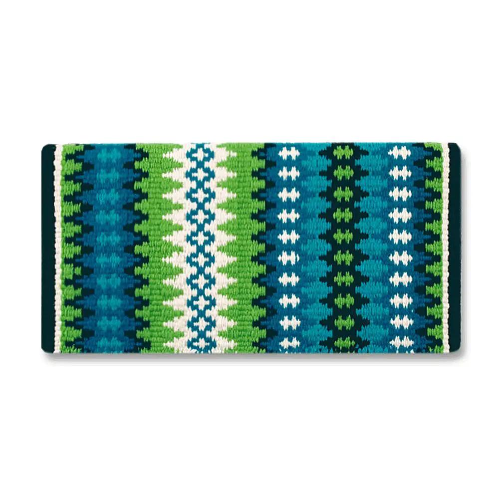 Mayatex Nova 38x34 Premium Wool Saddle Blanket Aztec Navajo Pattern by Mayatex