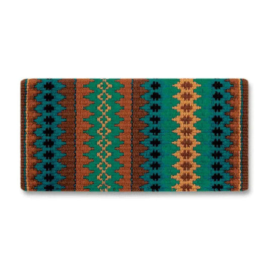 Mayatex Nova 38 By 34 New Zealand Wool Multicolor Saddle Blanket by Mayatex