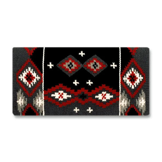Mayatex 38X34 New Zealand Wool Saddle Blanket Square Cut Pattern by Mayatex