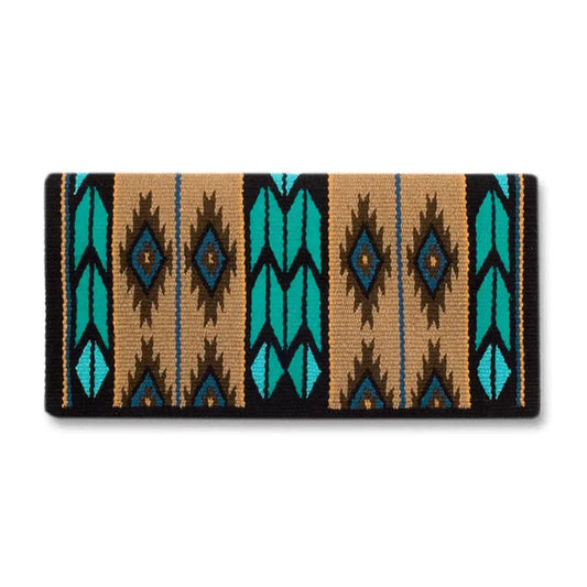 Mayatex Flying Eagle Saddle Blanket 38X34 New Zealand Wool Blend Navajo Aztec Horse Design 7 Color Variants by Mayatex