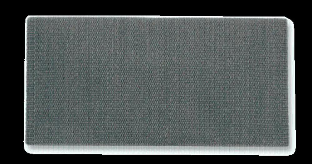 Mayatex San Juan Solid Charcoal Saddle Blanket 100% NZ Wool 36x34 by Mayatex