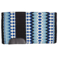 Charger l'image dans la visionneuse de la galerie, Mayatex Vegas Heavy Weight Wool Saddle Blanket 40x34 New Zealand Wool Royal Blue by Mayatex
