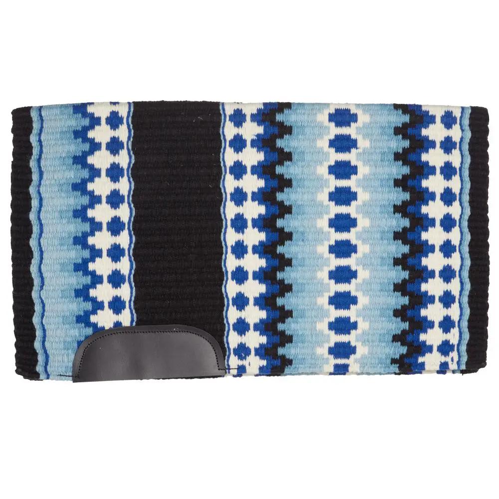 Mayatex Vegas Heavy Weight Wool Saddle Blanket 40x34 New Zealand Wool Royal Blue by Mayatex