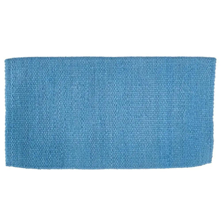 Mayatex San Juan Solid Full Size Saddle Blanket Niagara 36 X 34 New Zealand Wool Poly Core by Mayatex