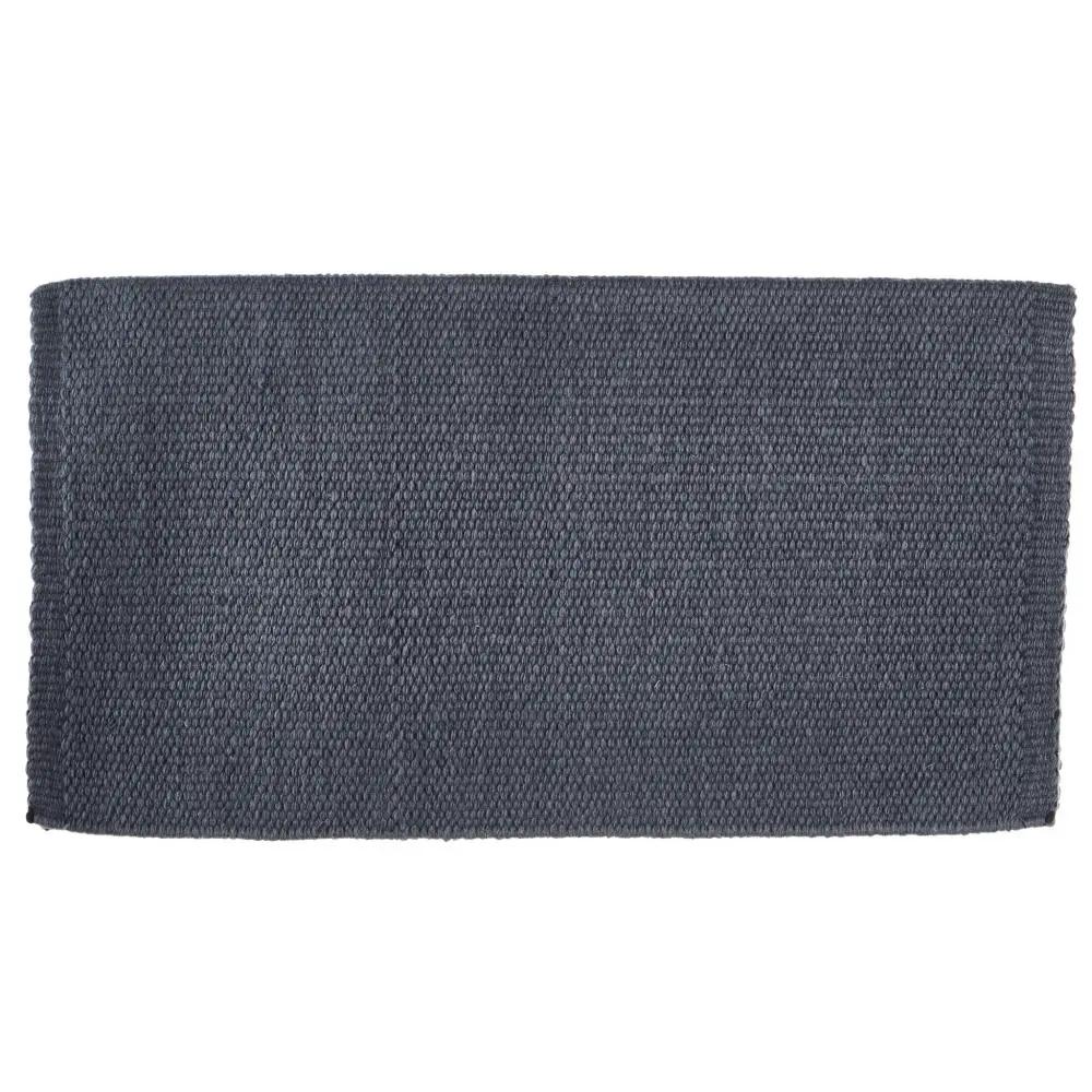 Mayatex San Juan Solid Charcoal 100 New Zealand Wool Saddle Blanket 38 By 34 Inch Oversized Poly Core Comfort Racing by Mayatex