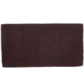 Carica l'immagine nel visualizzatore della galleria, Mayatex San Juan Solid Saddle Blanket Expresso New Zealand Wool 36x34 by Mayatex
