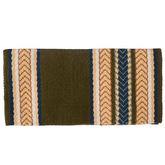 Mayatex Iron Horse 1425-9 Saddle Blanket 36 by 34 New Zealand Wool Premium High Quality by Mayatex