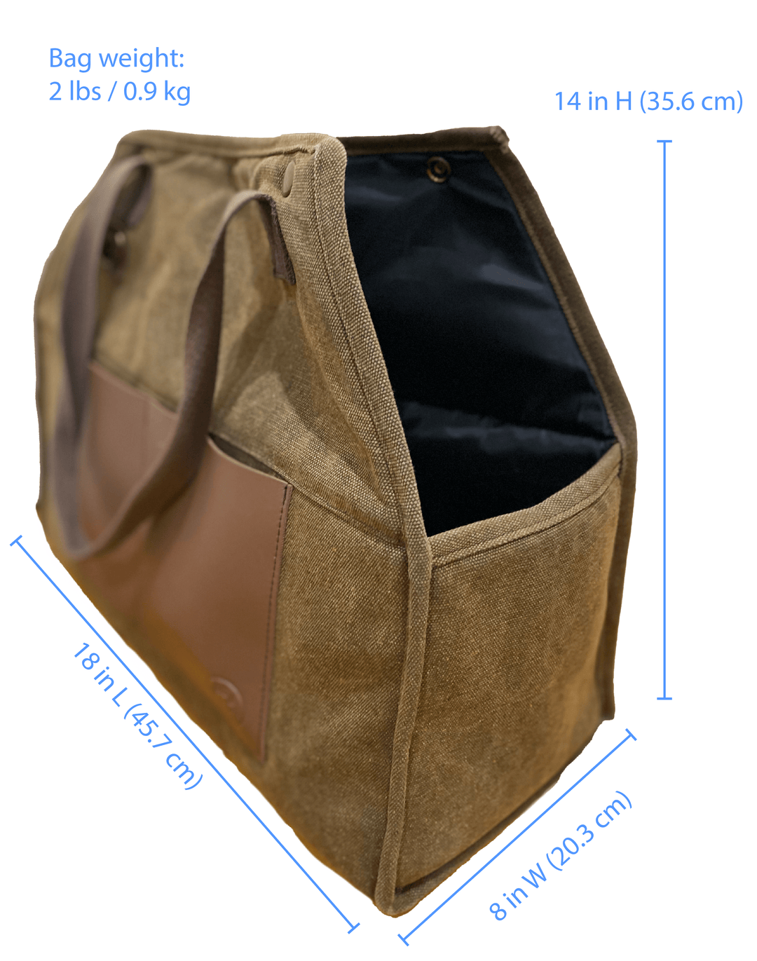 Bespoke Paws Daily Carrier, Packable Pet Carrier