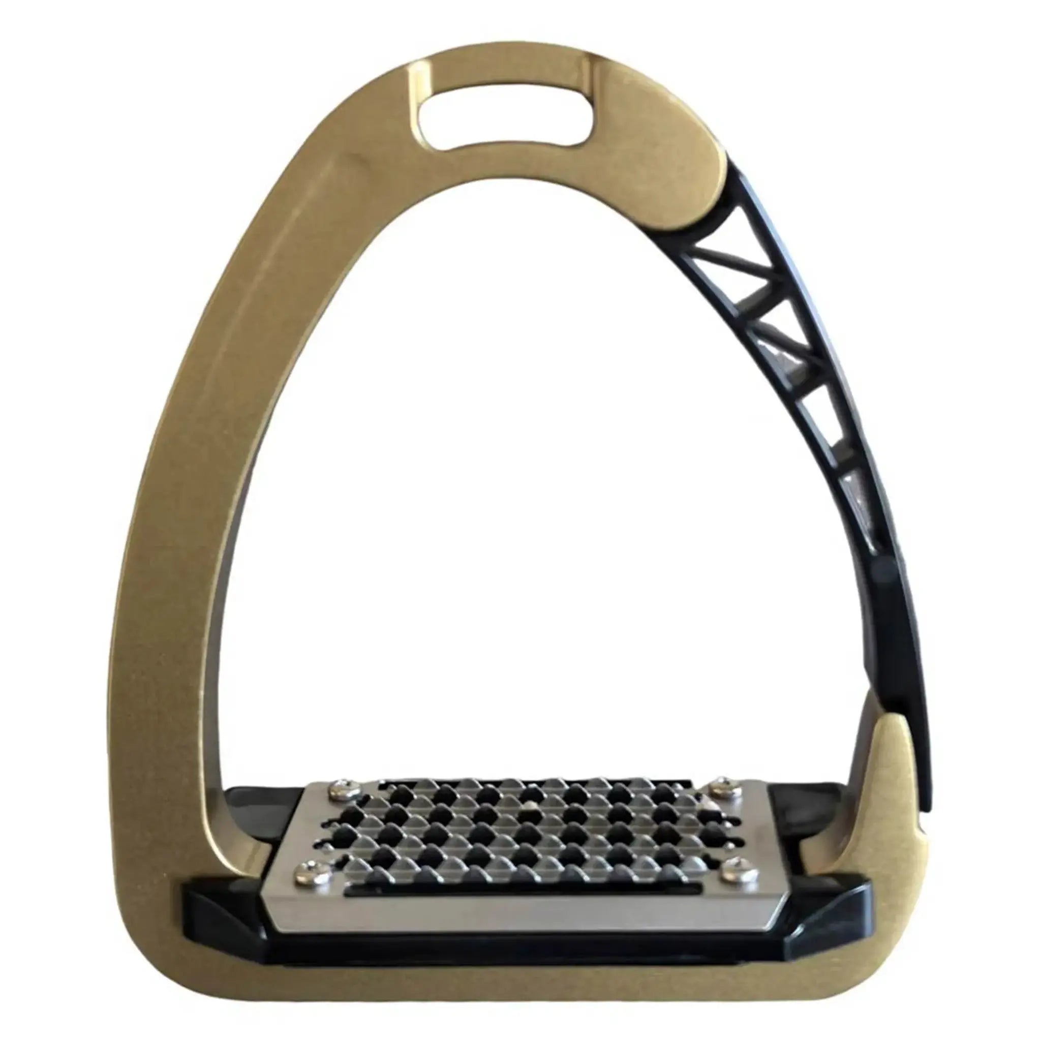 TuffRider Tech Safety Stirrups 1.8lbs- Dark Grey-4 1/2 - from TuffRider