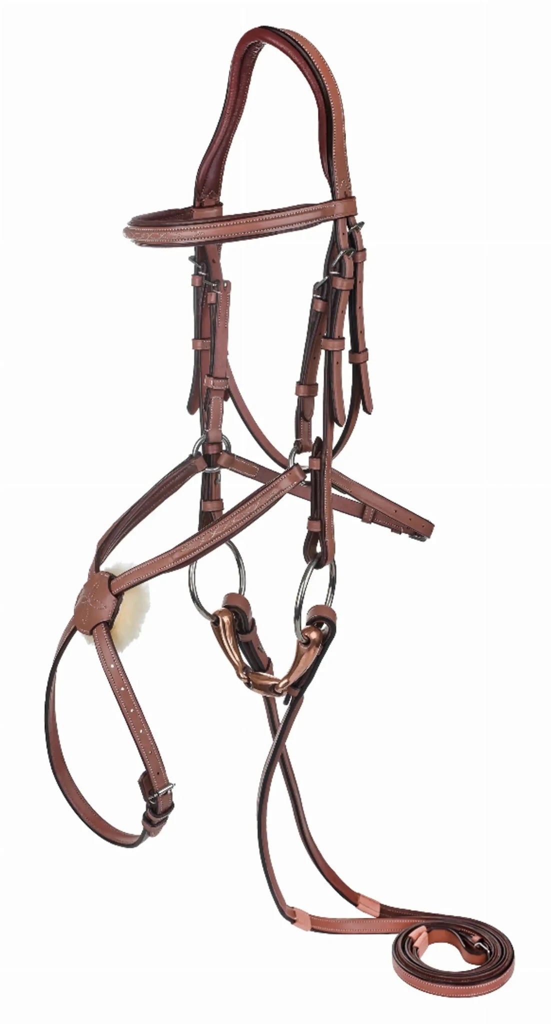 Laureate by Henri de Rivel Figure 8 Bridle with Rubber Reins - from JPC Equestrian