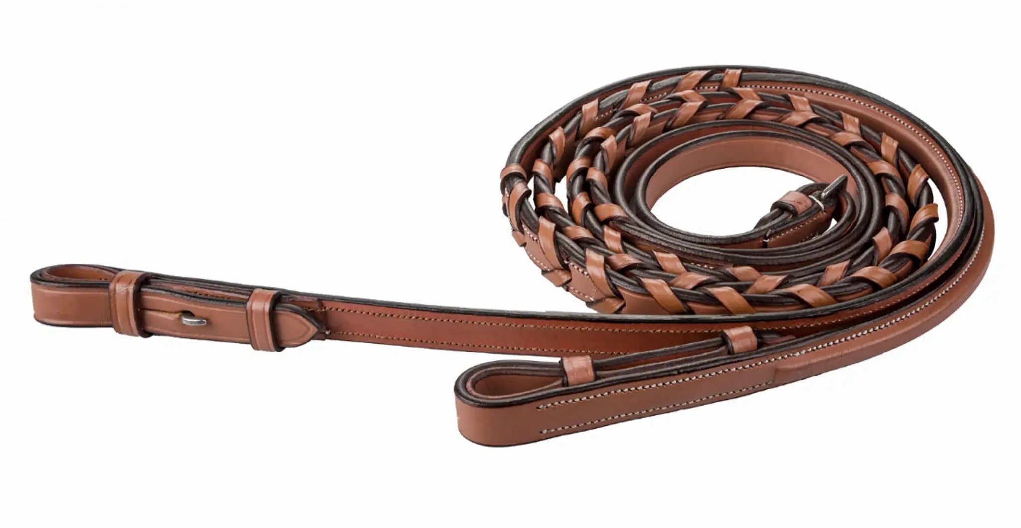 Laureate by Henri de Rivel Fancy Stitched Raised Laced Reins - from JPC Equestrian