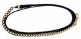 Carica l'immagine nel visualizzatore della galleria, Henri de Rivel Pro Collection Leather Lead with Solid Brass Chain - from JPC Equestrian
