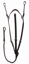Cargar la imagen en la vista de la galería, Henri de Rivel Advantage Flat Breastplate Martingale with Standing Attachment - from JPC Equestrian
