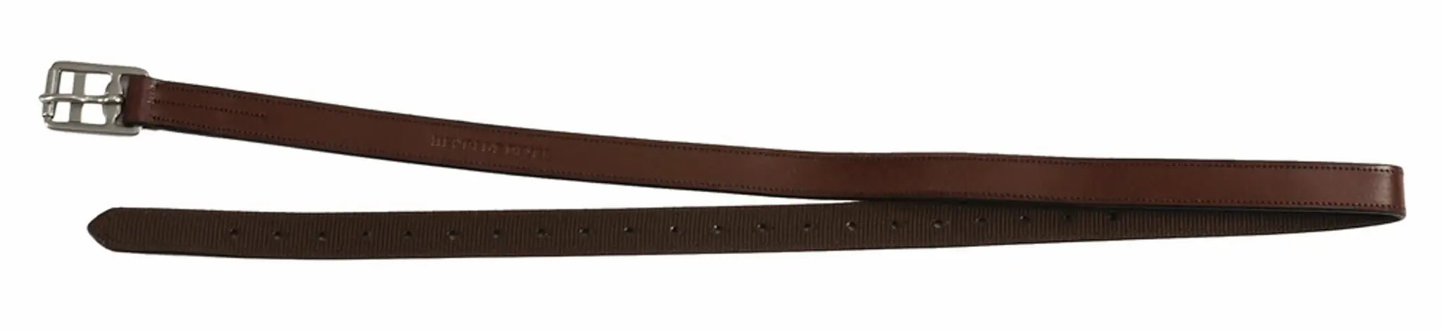 Henri de Rivel Nylon Lined Stirrup Leather - Black- 54 - from Henri de Rivel