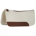 Load image into Gallery viewer, Mayatex Natural Felt Roper Saddle Pad 31x30 Three Quarter Thick by Mayatex
