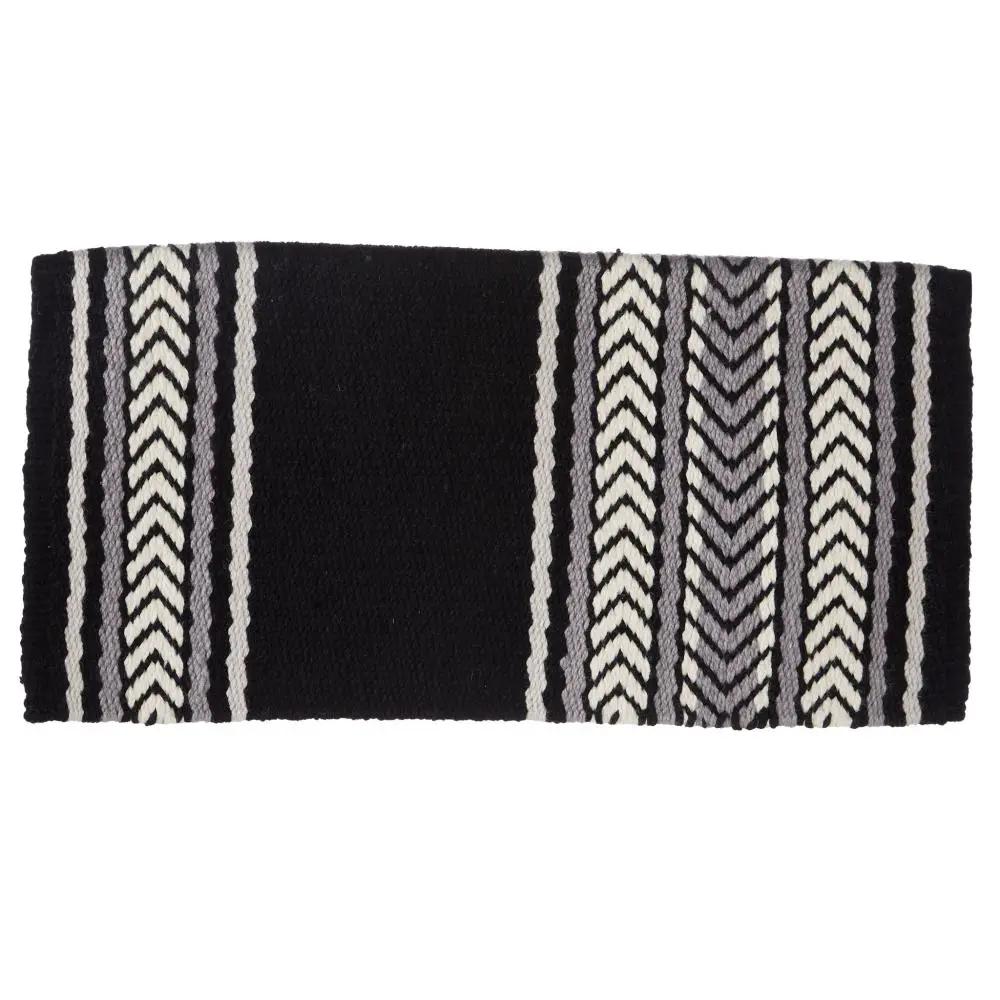Mayatex Iron Horse Premium New Zealand Wool Saddle Blanket Multi Color 36 By 34 Inches by Mayatex