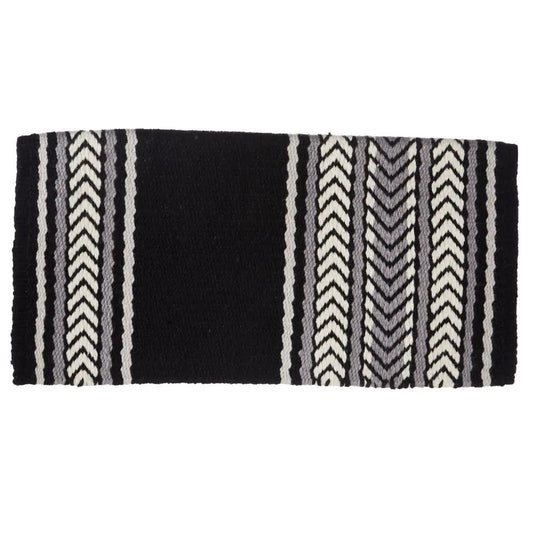 Mayatex Iron Horse Premium New Zealand Wool Saddle Blanket Multi Color 36 By 34 Inches by Mayatex