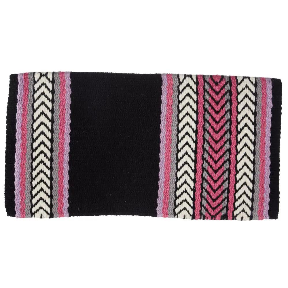 Mayatex Iron Horse Design New Zealand Wool Saddle Blanket 36x34 by Mayatex