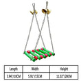 Charger l'image dans la visionneuse de la galerie, Non-Toxic Eco-Friendly Wood Parrot Nibble Toy With Colorful Beads by Sell My Stuff
