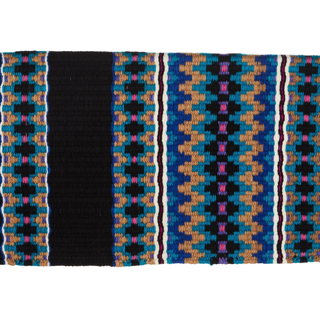 Mayatex Kiva Western 40x34 Hand Woven New Zealand Wool Saddle Blanket by Mayatex