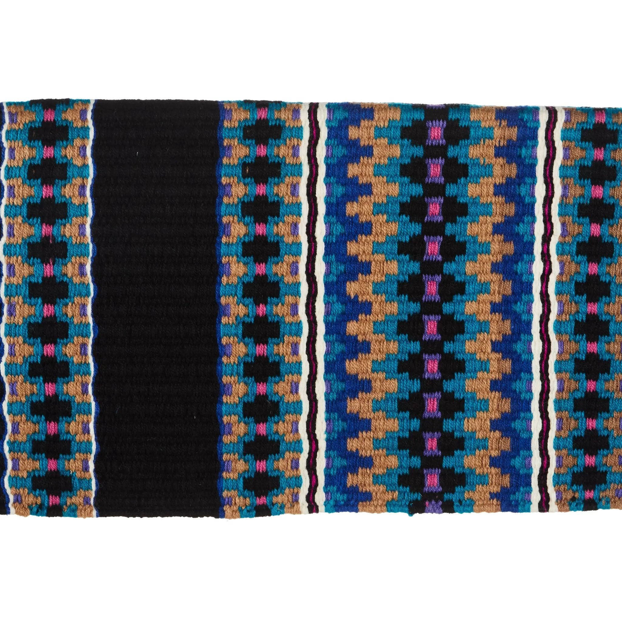 Mayatex Kiva Western 40x34 Hand Woven New Zealand Wool Saddle Blanket by Mayatex