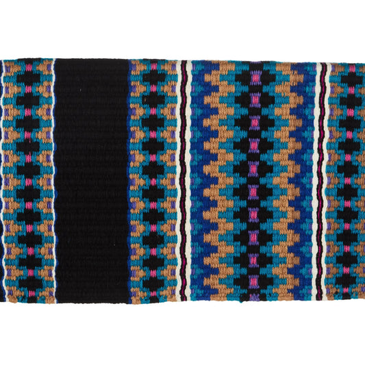 Mayatex Kiva Western 40x34 Hand Woven New Zealand Wool Saddle Blanket by Mayatex